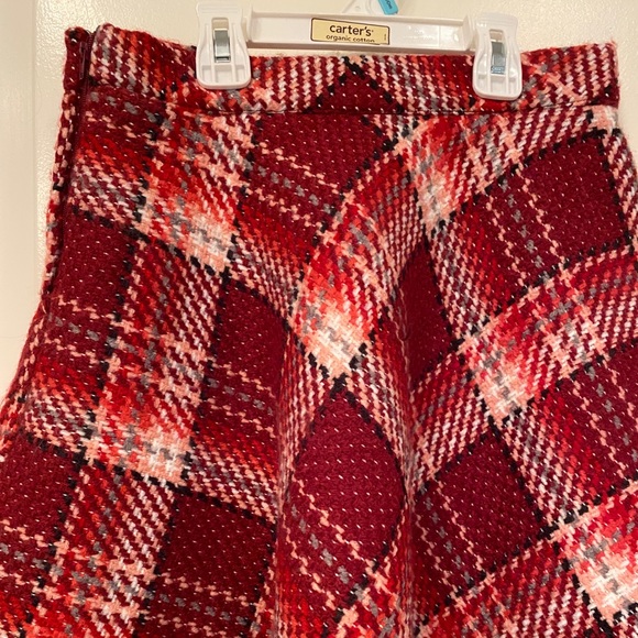Janie & Jack Girls wool Plaid Skirt - Picture 3 of 6